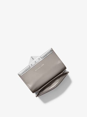 Cece Small Metallic Leather Wallet image number 2