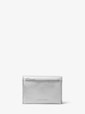 Cece Small Metallic Leather Wallet image number 3