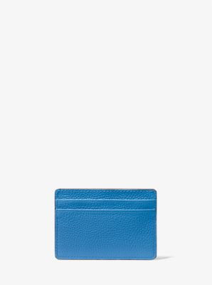 Pebbled Leather Card Case