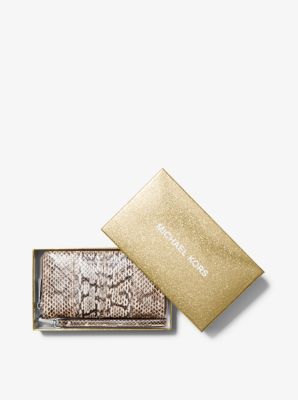 michael kors large glitter smartphone wristlet