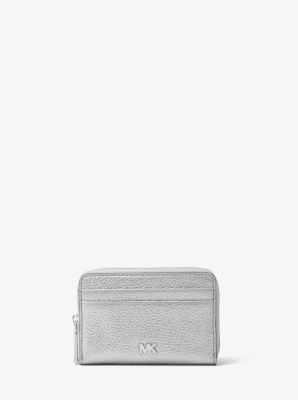 michael kors silver wallet