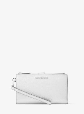 Smartphone-Brieftasche Adele aus Leder in Metallic-Optik image number 0