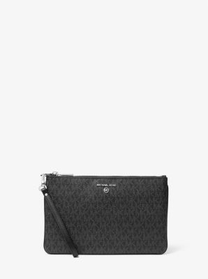 Michael kors black wristlet wallet online