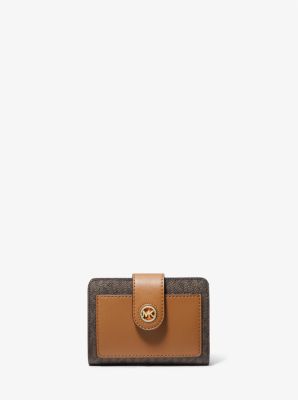 Small brown shop wallet