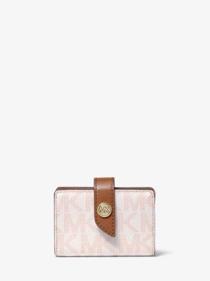 michael kors small logo wallet