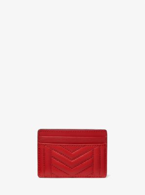 Quilted Leather Card Case image number 2