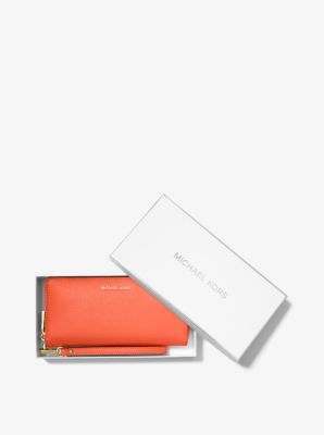 Large Crossgrain Leather Smartphone Wristlet image number 3