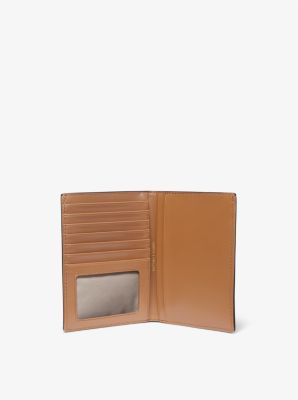 Bedford Travel Medium Logo Stripe Passport Wallet