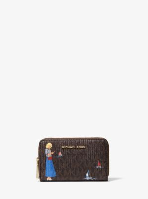 Kleine Brieftasche im Jet Set Girls-Design image number 0