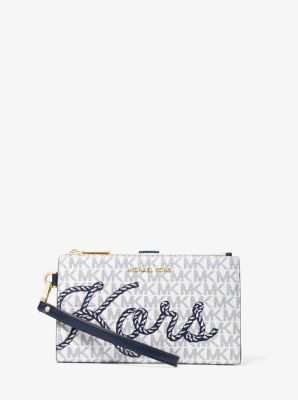 Adele Printed Logo Smartphone Wallet image number 0