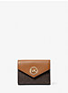 Carmen Medium Logo and Leather Tri-Fold Envelope Wallet image number 0