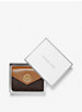Carmen Medium Logo and Leather Tri-Fold Envelope Wallet image number 1