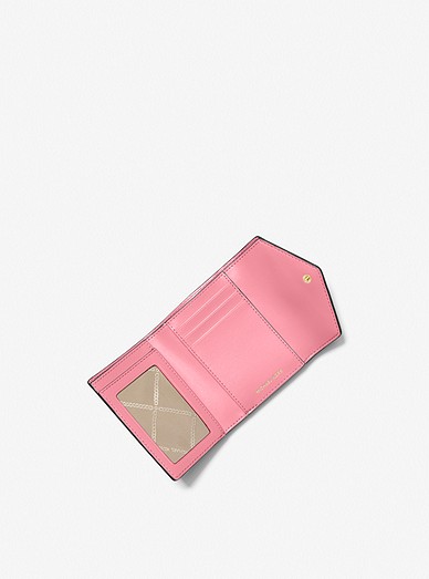 Shop Michael Kors Saffiano Folding Wallet Small Wallet Logo Folding Wallets  (35S2GNMF6V) by Ocealani