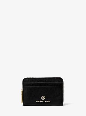 Jet Set Small Pebbled Leather Wallet