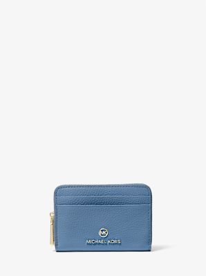 Jet Set Small Pebbled Leather Wallet