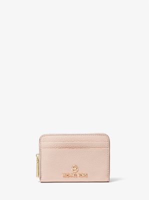 Jet Set Small Pebbled Leather Wallet 