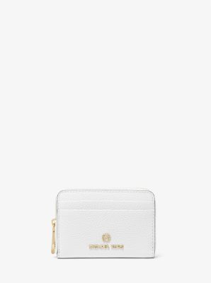 Michael michael kors small pebbled leather wallet hotsell