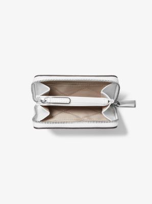Brieftasche Jet Set Small aus gekrispeltem Leder