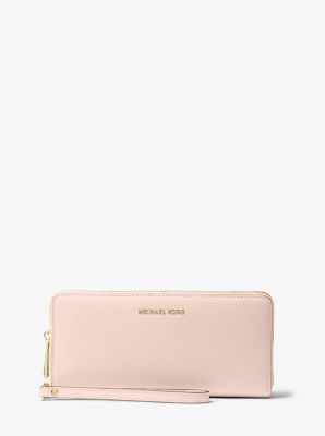 Michael Kors Jet Set Travel Leather Continental Wallet - Luggage