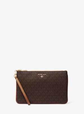 Mk logo hot sale wristlet