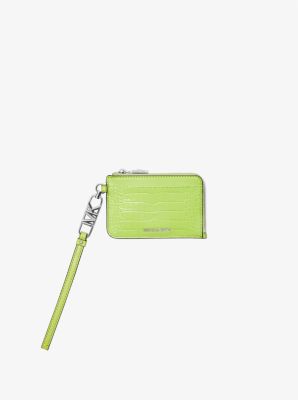 Lime green outlet michael kors purse