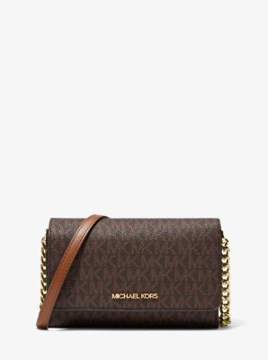 Michael michael kors 2025 leather smartphone crossbody