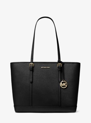 Jet Set Travel Large Saffiano Leather Tote Bag Michael Kors