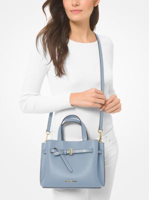 Michael Kors Emilia Small Pebbled Leather Satchel