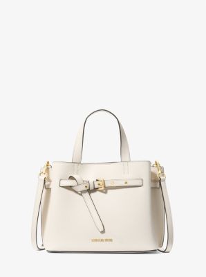 Emilia Small Pebbled Leather Satchel image number 0