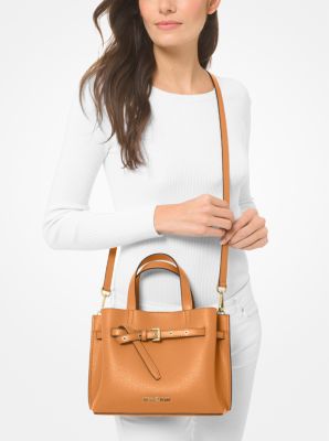 Michael kors small pebbled leather satchel sale