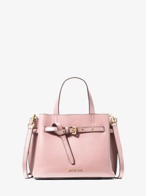 Emilia Small Pebbled Leather Satchel Michael Kors