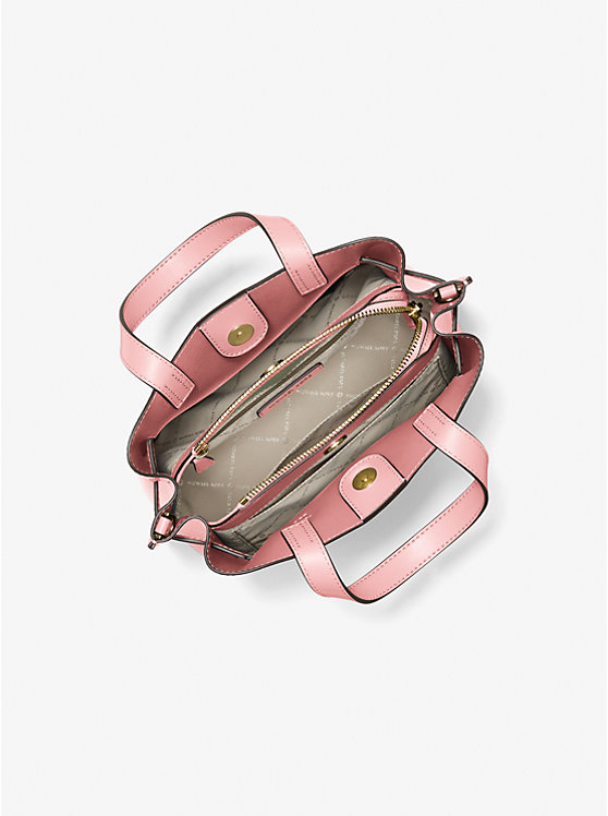 Emilia Small Pebbled Leather Satchel | Michael Kors