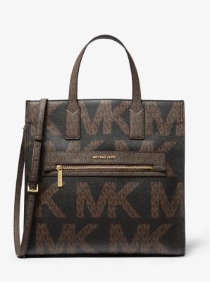 michael kors logo bucket bag