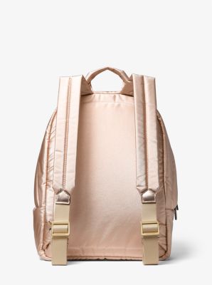 Rose gold michael kors backpack new arrivals