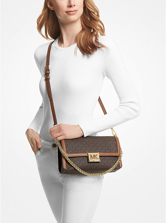 Sonia Medium Logo and Faux Leather Convertible Shoulder Bag image number 3