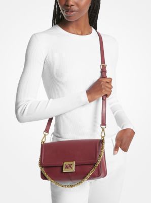 Michael Kors Women's Sonia Medium Leather Shoulder Bag