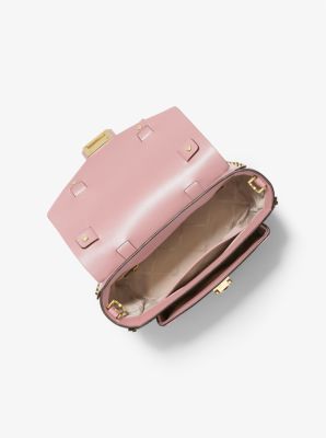 バッグ michael kors NEW Michael Kors Travel XS Carmine Pink Leather Duffle