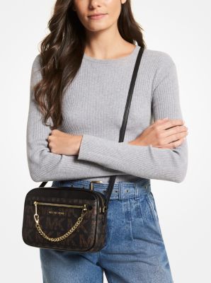 Jet Set Large Logo Crossbody Bag