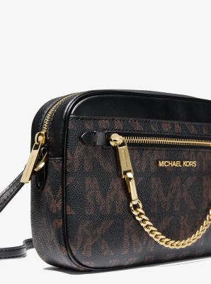 Jet Set Large Logo Crossbody Bag