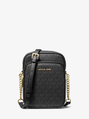 Jet Set Travel Medium Logo Crossbody Bag