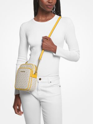 Michael Kors Jet Set Travel Medium Logo Woman's Crossbody Bag