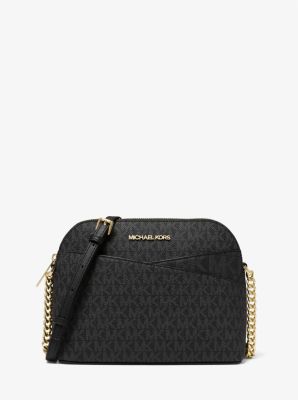 Jet Set Travel Medium Logo Dome Crossbody Bag | Michael Kors