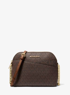 Jet Set Travel Medium Logo Crossbody Bag