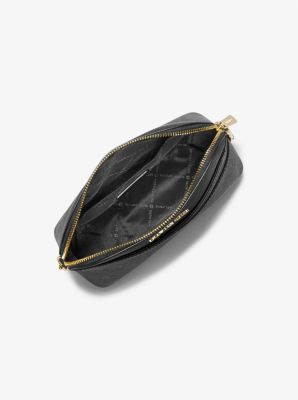 Michael Kors Bags | Michael Kors Jet Set Travel Medium Dome Crossbody | Color: Gold | Size: Os | Emilyin's Closet
