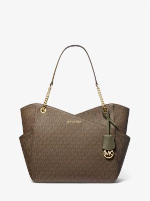 Michael Kors Bags | Michael Kors Jet Set Travel Large Chain Tote Shoulder Bag Black | Color: Black | Size: Os | Honesto9's Closet