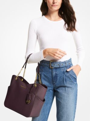 Michael kors large 2024 saffiano leather tote