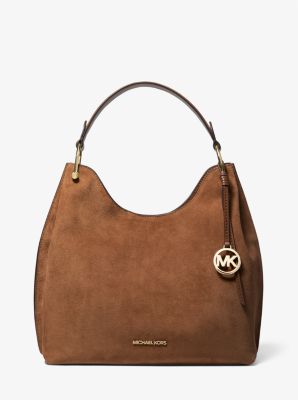 Michael kors store suede handbag