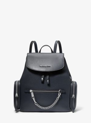 Michael kors leather backpack sale