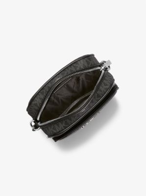 Michael Kors Jet Set Travel Medium Pocket Camera Crossbody Bag