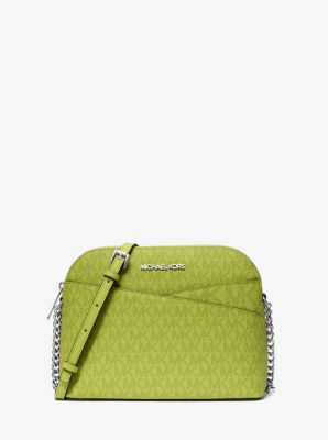 Sac &agrave; bandouli&egrave;re arrondi Jet Set Travel de taille moyenne &agrave; logo